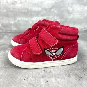 Spider-Man Velcro Sneakers size 10